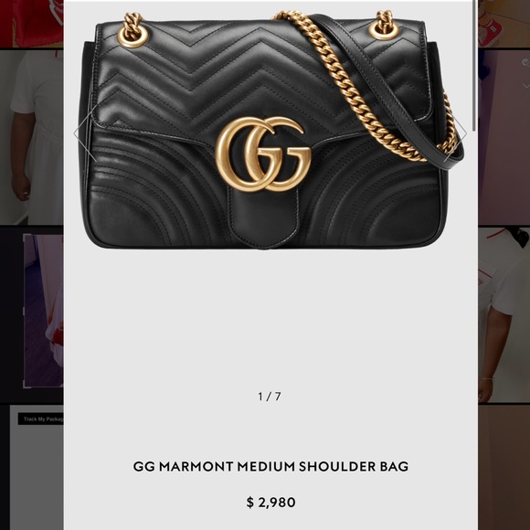 Gucci Marmount bag medium sized - Picture 1 of 4
